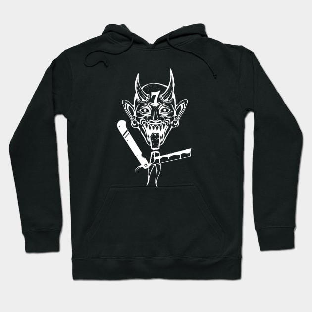 Silent demon Hoodie by NITO